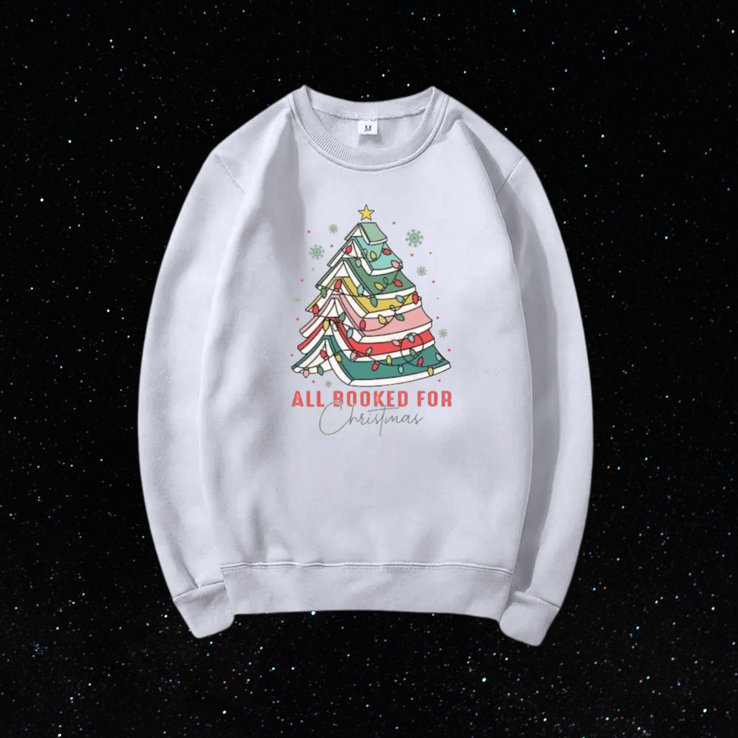 All Booked For Christmas - Sweater (New Colors!)