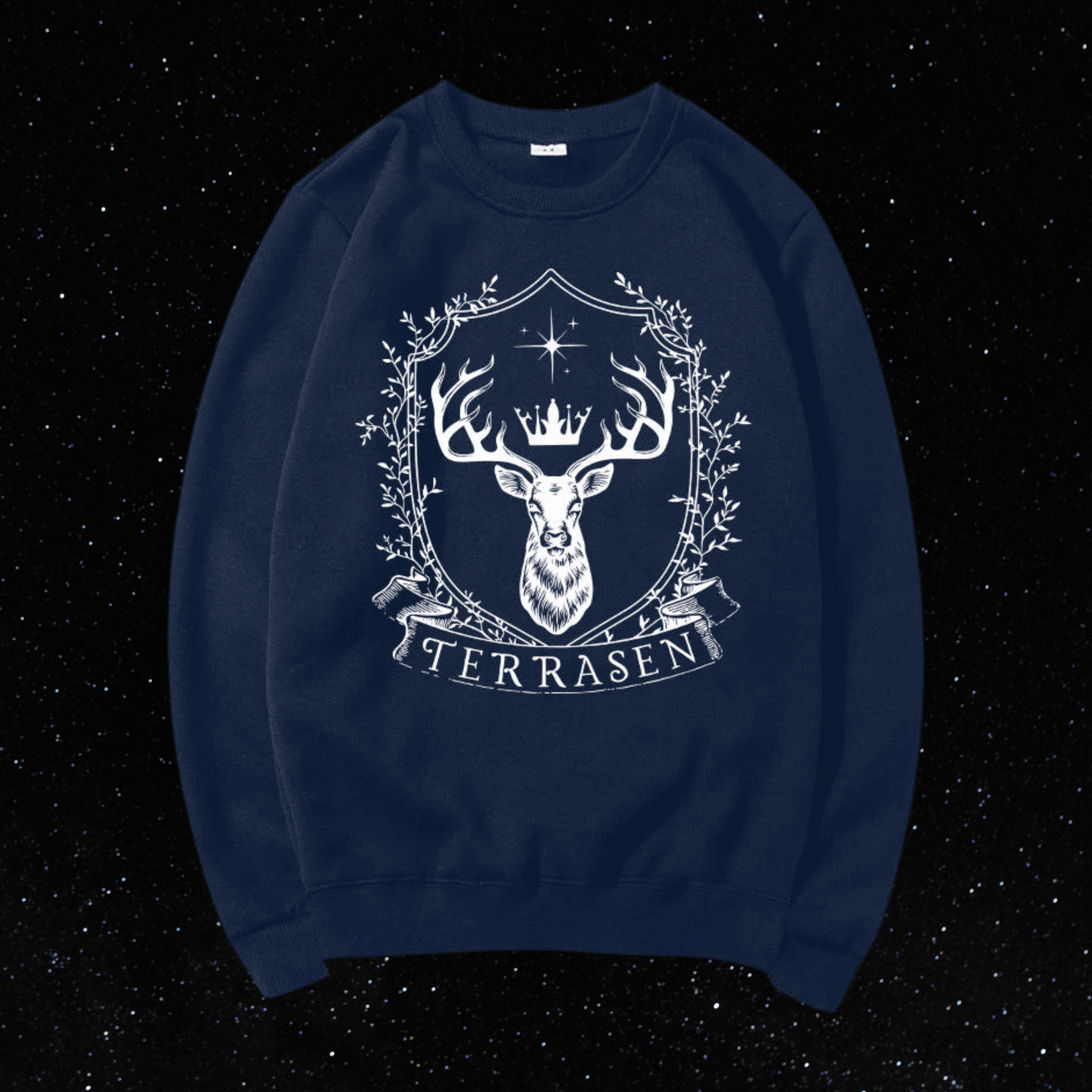 Terraces TOG - Sweater (Navy) - A Court of Cozy