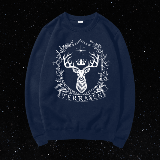 Terraces TOG - Sweater (Navy) - A Court of Cozy