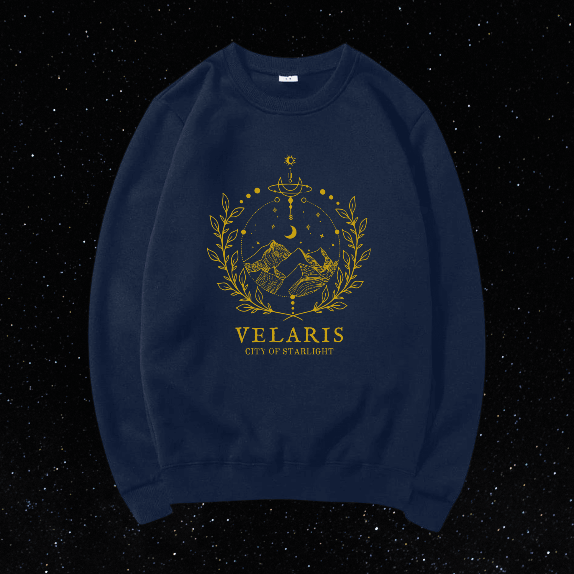 Velaris - Sweater (Navy) - A Court of Cozy