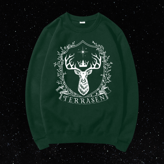 Terraces TOG - Sweater (Dark Green) - A Court of Cozy