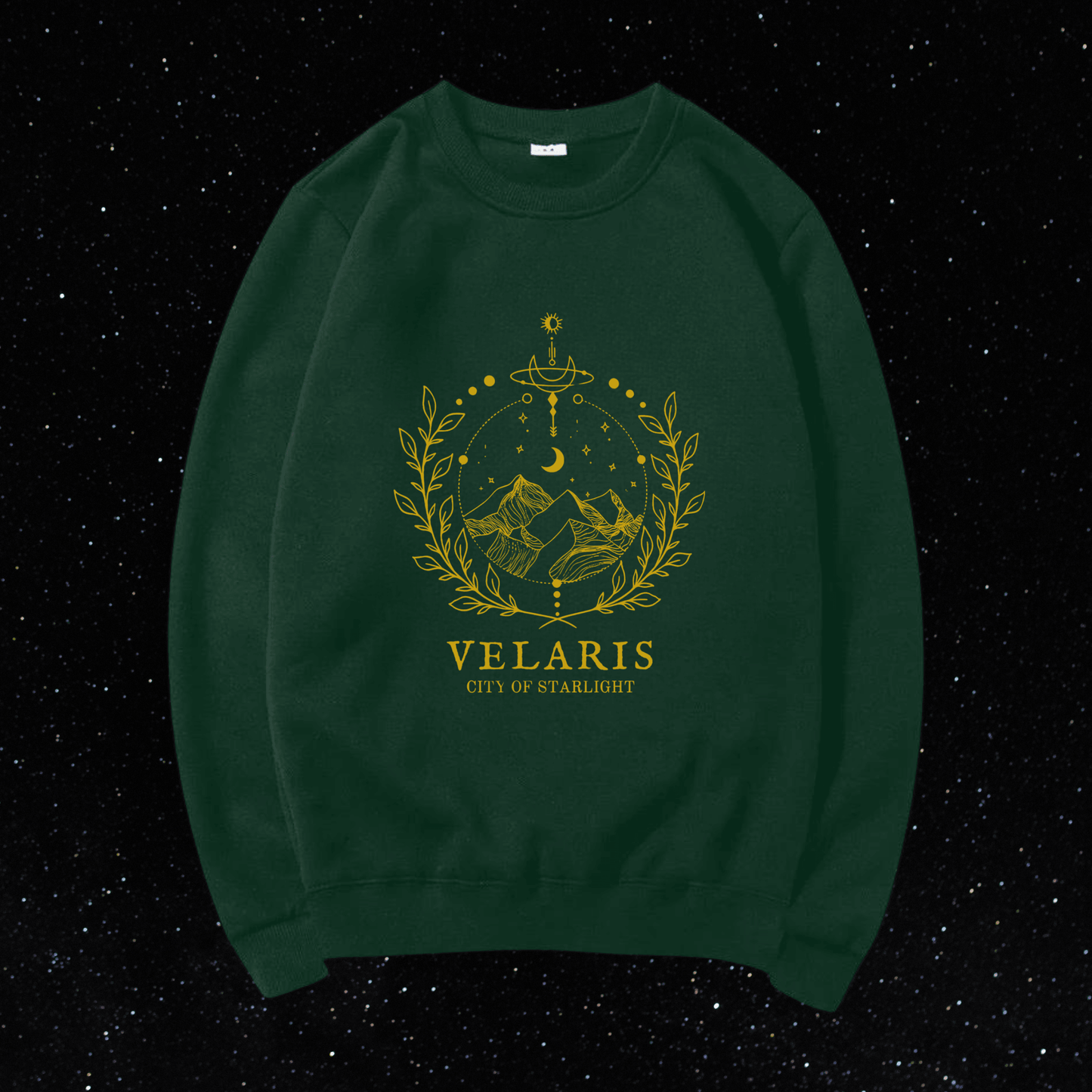 Velaris - Sweater (Dark Green) - A Court of Cozy