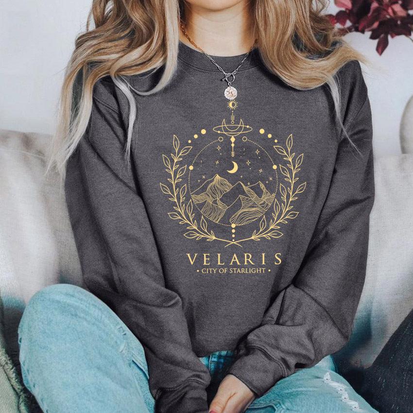 Velaris - Sweater (Grey) - A Court of Cozy