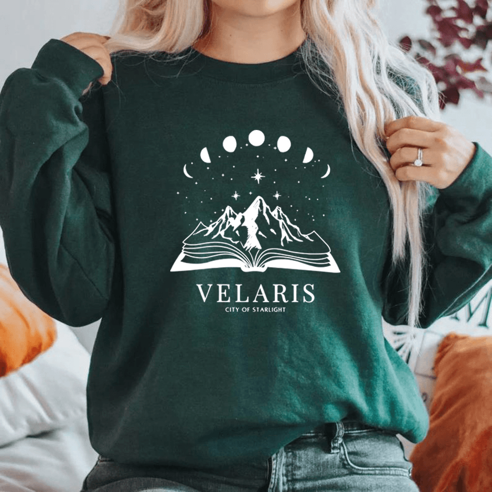 City Of Starlight - Sweater (Army Green) - A Court of Cozy