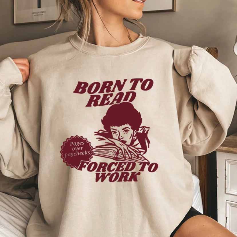 Born To Read - Sweater