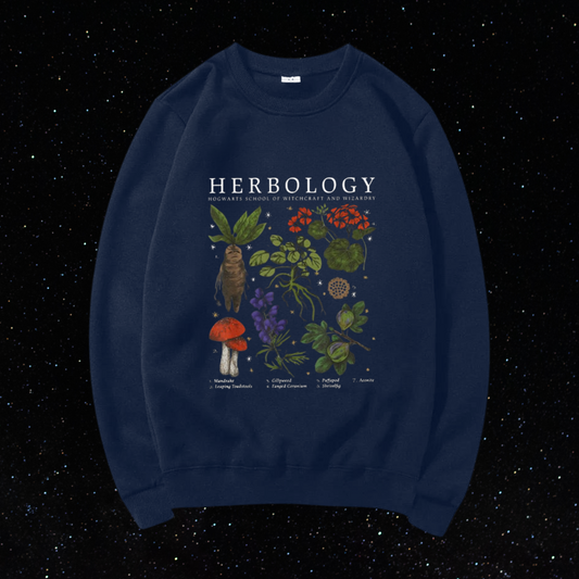Herbology Class - Sweater (Navy Blue)