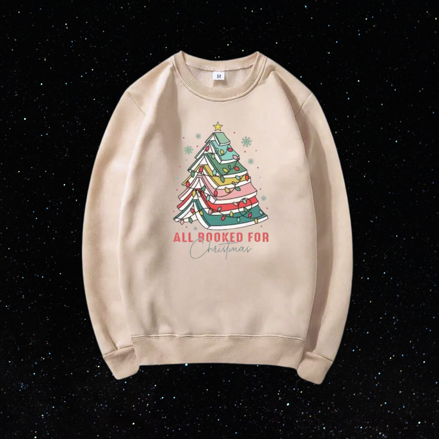 All Booked For Christmas - Sweater (New Colors!)