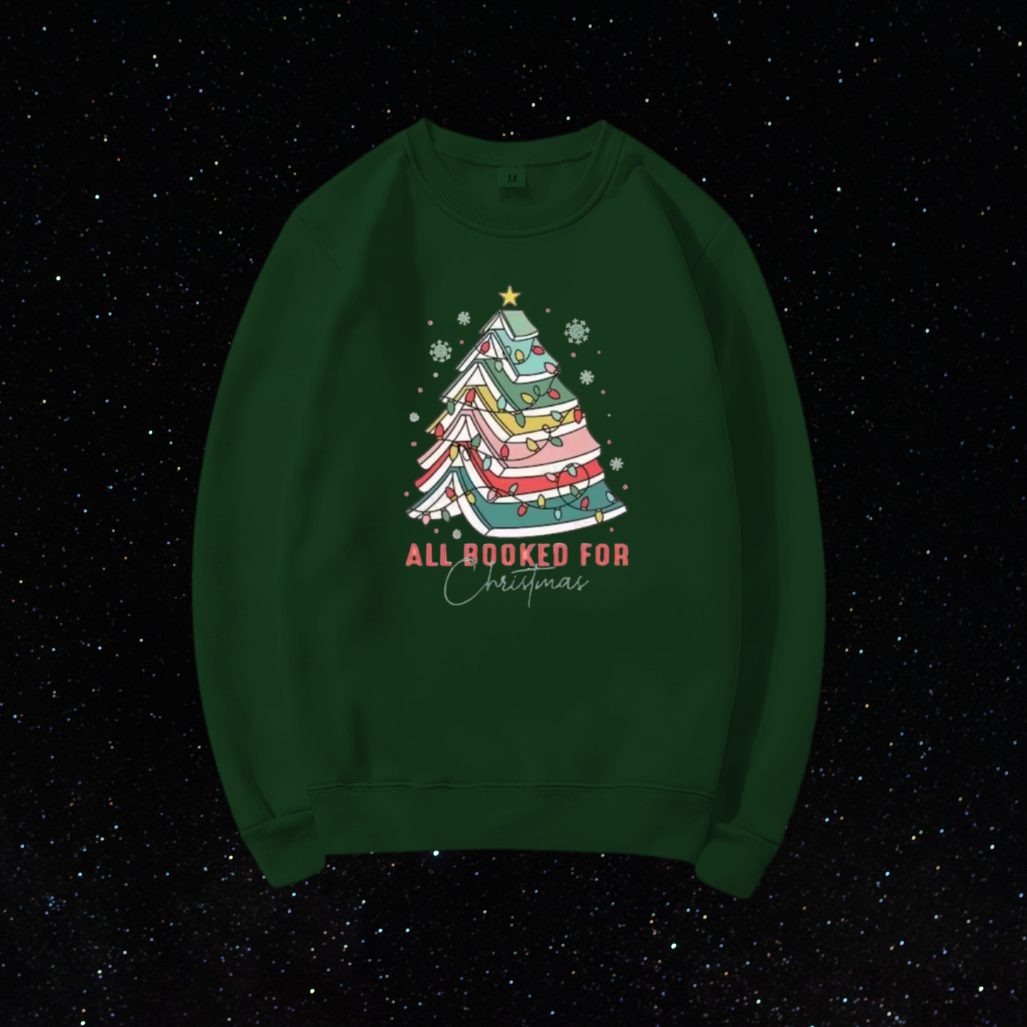 All Booked For Christmas - Sweater (New Colors!)