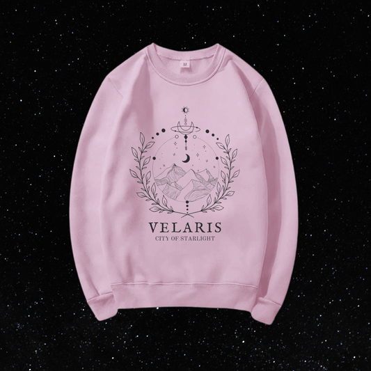 Velaris - Sweater (Pink) - A Court of Cozy