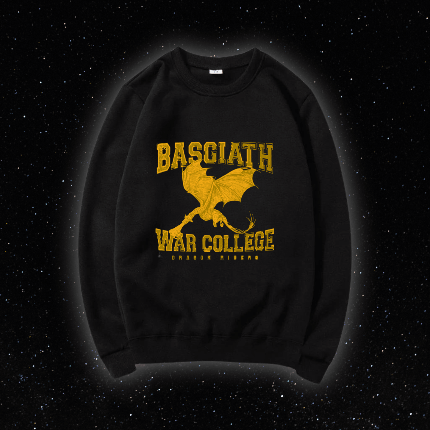 War College - Sweater (Black) - A Court of Cozy