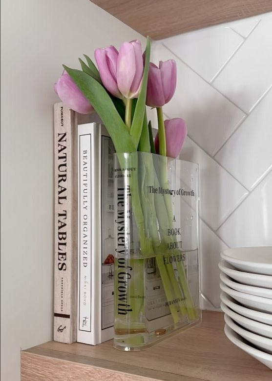 Book Flower Vase