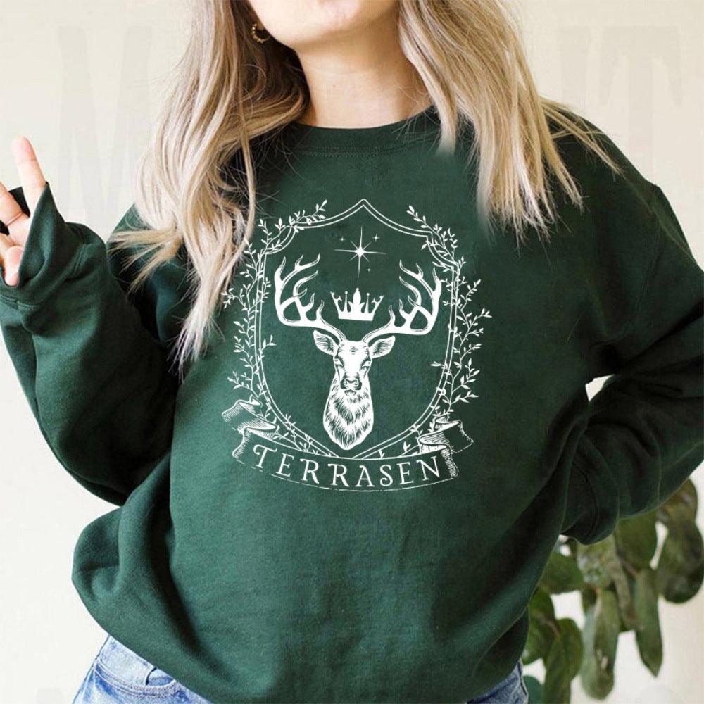 Terraces TOG - Sweater (Dark Green) - A Court of Cozy